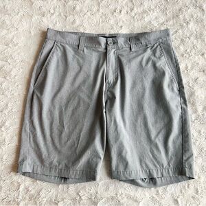 Travis Mathew Shorts Mens 34 Gray Beck Golf Performance Stretch Pockets Outdoor
